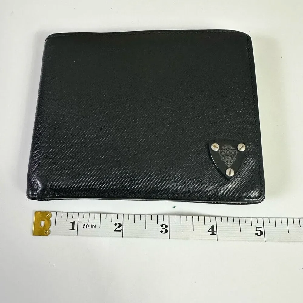 Gucci‎ Hysteria Bifold Leather Wallet Black